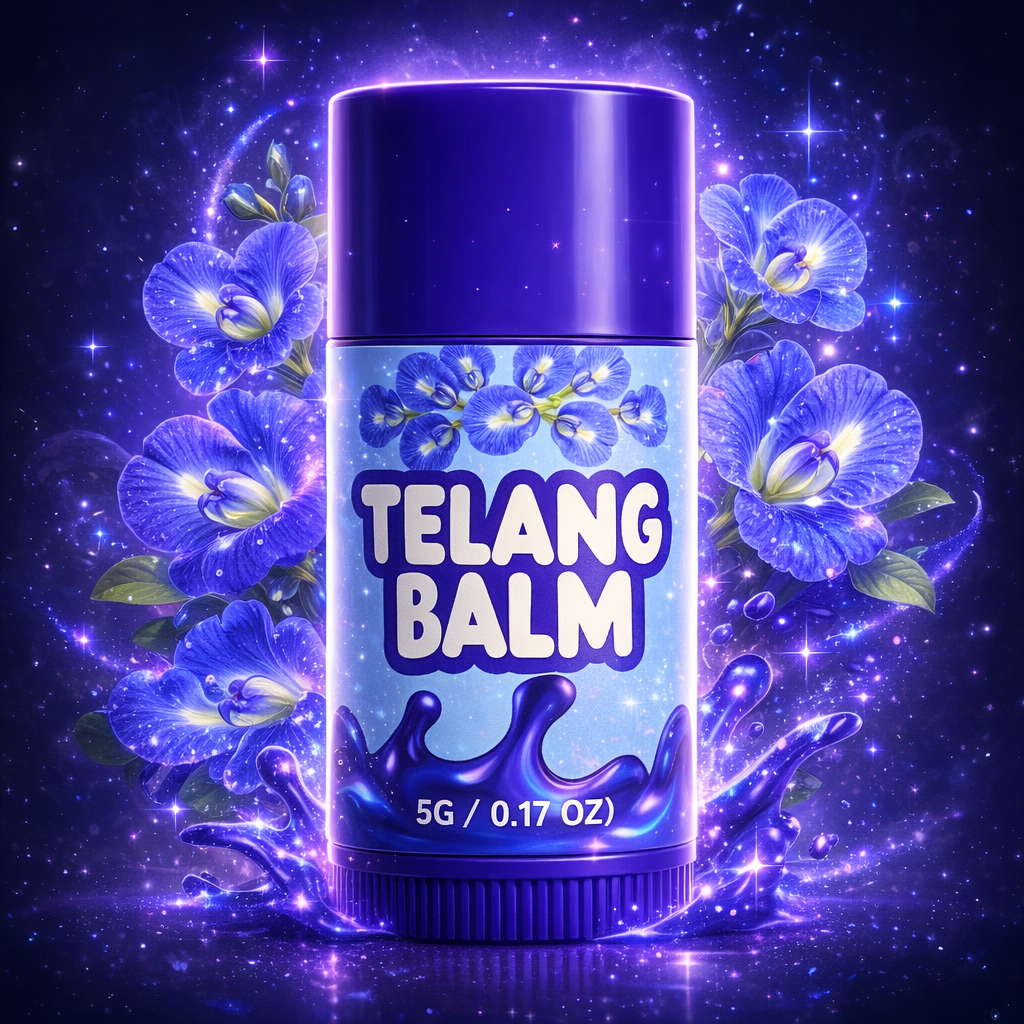 Telang Glow Lipstik