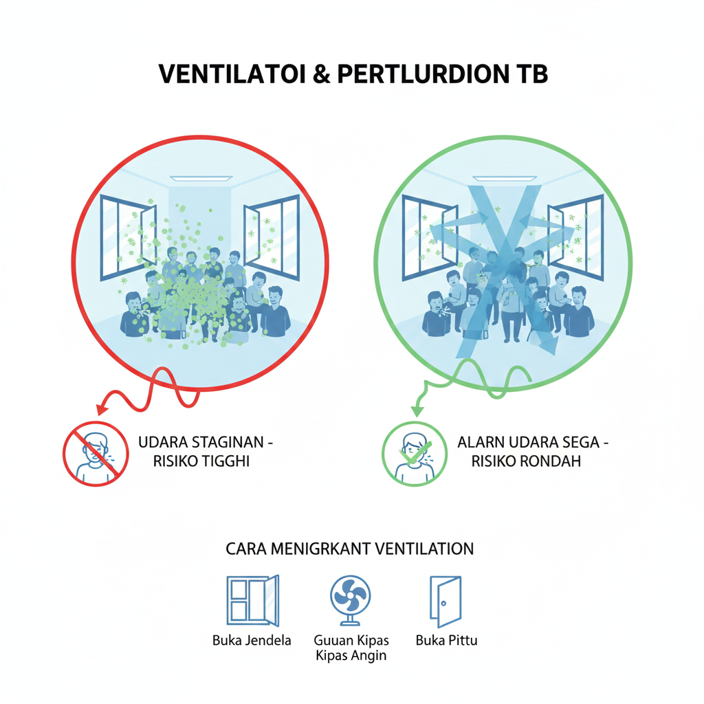 Ventilasi dan penularan